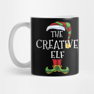 Creative Elf Family Matching Christmas Holiday Group Gift Pajama Mug